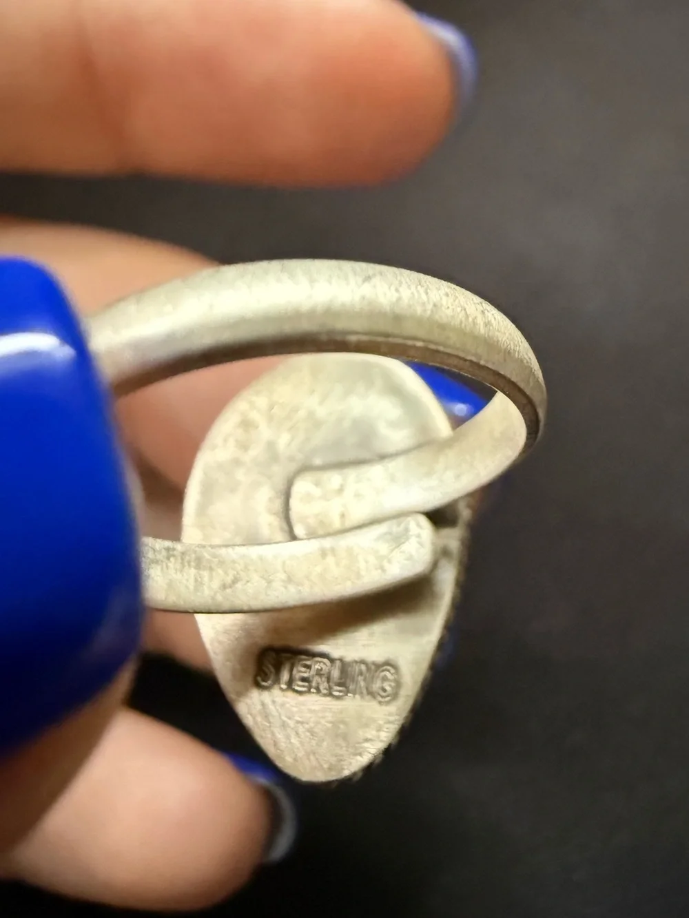 Dry creek turquoise adjustable ring - Picture 3 of 4